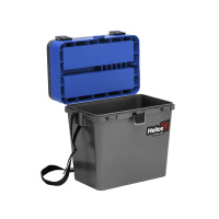 Купить Ящик рыболовный зимний серый/синий (HS-IB-19-GB) Helios арт. HS-IB-19-GB