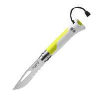 Купить Нож Opinel №8 Fluo Yellow, желтый, 002320 арт. 002320