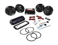 Купить Морская акустика 1DIN PYLE PLCDBT95MRB, комплект арт. PLCDBT95MRB