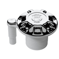 Купить Горловина заливная для бензина под шланг 50 мм с вентиляцией, пластик, хром арт. TP2192