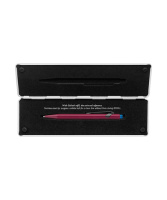 Купить Caran d’Ache Office 849 Claim your style 2 - Burgundy, шариковая ручка, M, подарочная коробка арт. 849.538