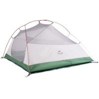 Купить Палатка Naturehike Cloud Up 3 210T NH18T030-T трехместная с ковриком, зеленый, 6927595730621 арт. 6927595730621