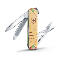 Купить Нож-брелок Victorinox Classic LE 2019, 58 мм, 7 функций, "Mexican Tacos" арт. 0.6223.L1903