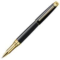 Купить Caran d’Ache Leman - Ebony Black Lacquer GP, ручка-роллер, F арт. 4779.282