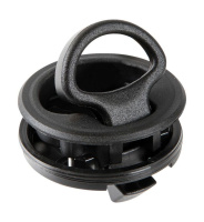 Купить Ручка для люка врезная, утапливаемая, черная (упаковка из 16 шт.) арт. 38-147-01_pkg_16