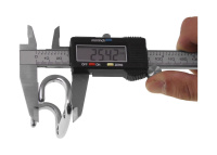 Купить Крючок для одежды 36х65 мм, сталь (упаковка из 20 шт.) арт. 003141_pkg_20