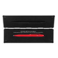 Купить Caran d’Ache Office 849 Claim your style 3 - Scarlet Red, шариковая ручка, M арт. 849.564