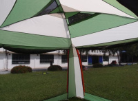 Купить Шатёр автомат Fortuna 350 premium, цвет: l.green / w.grey, World of Maverick арт. M-GG-004