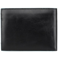 Купить Кошелек Piquadro Blue Square, черный, 12,5x9x2 см арт. PU257B2R/N