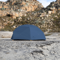 Купить Палатка Naturehike Mongar NH19M002-J 210T двухместная сверхлегкая , синяя Phantom Blue, 6975641882596 арт. 6975641882596