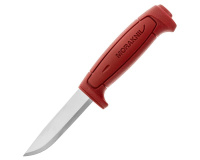 Купить Нож Morakniv Basic 511 углеродистая сталь, пласт. ручка (красный), 12147 арт. 12147