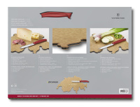Купить Набор VICTORINOX Swiss Map: нож для сыра и колбасы Swiss Classic 11 см + разделочная доска Epicurean арт. 6.7191.CH