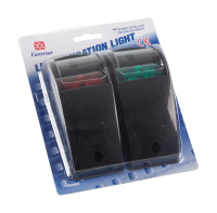 Купить Огни ходовые светодиодные; черный корпус; комплект арт. C91001LED