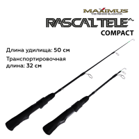 Купить Зимняя удочка Maximus RASCALTele Compact 202MH 0,5 м до 40 г.(MIRRLTC202MH) арт. MIRRLTC202MH