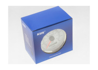 Купить GPS-спидометр аналоговый 0-45 узлов; белый циферблат; нержавеющий ободок; выносная антенна; д. 85 мм арт. JMV00258_KY08126