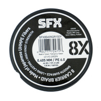 Купить Леска плетеная SFX 8X зеленая 135 м 0.405 мм 46 кг PE 6 арт. SFX8B405GR150Y