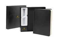Купить Набор: Шариковая ручка Cross Classic Century Chrome и Записная книжка Cross Journal Classic Black,A5 арт. 3502/1M