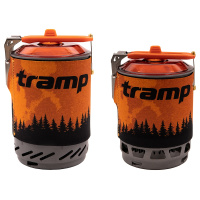 Купить Система для приготовления пищи Tramp 1л. (оранжевый) арт. TRG-115