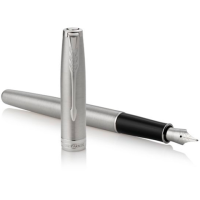 Купить Parker Sonnet Core - Stainless Steel CT, перьевая ручка, F, BL арт. 1931509