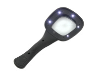 Купить Лупа 600558 (диам.65мм, 3х, с LED подсветкой, 6 светодиодов) арт. 21608