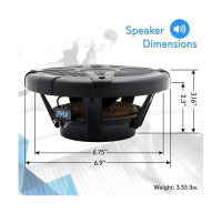 Купить Морская акустика PYLE PLMR652B арт. PLMR652B