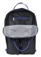 Купить Рюкзак Silwerhof Cube, черный/фиолетовый, 26х7,5х36,5 см, 7 л арт. 830841