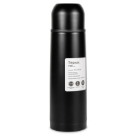 Купить Термос Relaxika 101 (0,75 литра), оружейный черный арт. R101.750.2NL