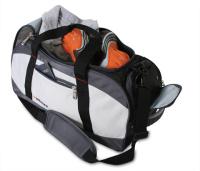 Купить Сумка спортивная WENGER, серый/чёрный, полиэстер 1200D, 52х25х30 см, 39 л арт. 52744465