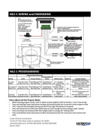 Купить Панель управления транцевыми плитами с индикацией положения и автоподъемом арт. MLC1
