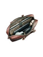 Купить Сумка Mano Don Leon, натуральная кожа в коричневом цвете, 41х29,5х8,5 см арт. M191920841