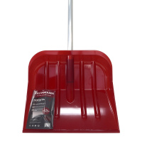 Купить Лопата поликарбонат с алюминиевым черенком, D образной ручкой, рубиновый, 450мм арт. 05.014