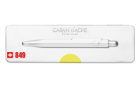 Купить Caran d’Ache Office 849 Pop Line - Yellow, шариковая ручка, M арт. 849.970