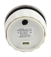 Купить Тахометр 0-6000 об/мин со счетчиком моточасов делитель 1-10; белый циферблат; нержавеющий ободок арт. JMV00251_KY07106