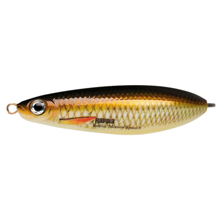 Купить Незацепляйка RAPALA Rattlin' Minnow Spoon 08 /JP арт. RMSR08-JP