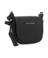 Купить Сумка женская Piquadro Muse, черная, 21x18x8 см арт. BD4328MU/N