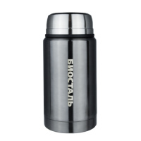 Купить Термос для еды Biostal (0,75 литра), с ложкой, серый арт. NTS-750V