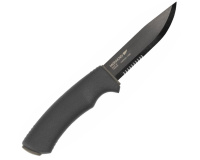 Купить Нож Morakniv BushCraft Black SRT, нержавеющая сталь, черный, 29184 арт. 29184