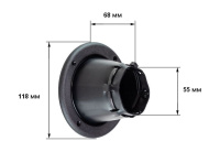 Купить Уплотнитель для тросов управления регулируемый черный арт. C88001