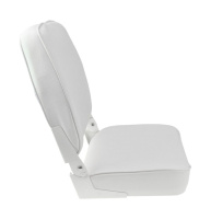 Купить Кресло складное ECONOMY с высокой спинкой, белое (упаковка из 2 шт.) арт. 1040649_pkg_2