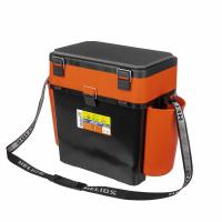 Купить Ящик зимний FishBox (19л) оранжевый Helios арт. FishBox_19orange
