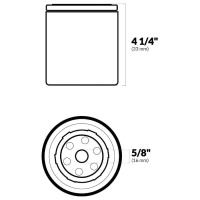 Купить Фильтр-сепаратор топливный Mercury арт. C14568
