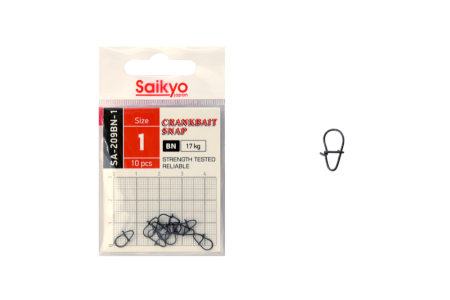 Купить Застежка Saikyo SA-209BN-1 - 10 шт арт. SA-209BN-1