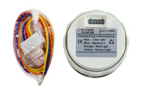 Купить Счетчик моточасов цифровой 0-99999; 9 ч.; черный циферблат; нержавеющий ободок; д. 52 мм арт. JMV00290_KY39000