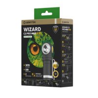 Купить Мультифонарь светодиодный Armytek Wizard C2 Pro Max Magnet USB + 18650 LR, 4150 лм,теплый свет,аккум арт. F06702W