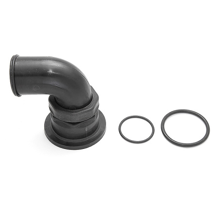 Купить Патрубок заливной 50мм. 90 град, пластик арт. 43370