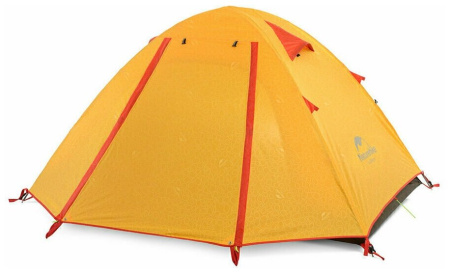 Купить Палатка Naturehike NH18Z033-P трехместная желтая, 6927595783658 арт. 6927595783658