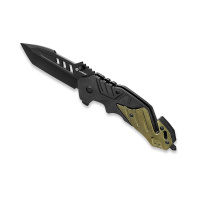Купить Нож складной Ganzo G629-GR черный/оливковый арт. G629-GR