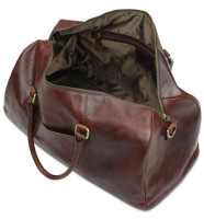 Купить Сумка дорожная Mano Don Leon, натуральная кожа в коричневом цвете, 50х27х24 см арт. M191921041