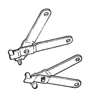 Купить Комплект переходников для подключения тросов C5 к ДУ B90 арт. K35