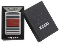 Купить Зажигалка для трубок ZIPPO Pipe с покрытием High Polish Chrome, латунь/сталь,36x12x56 мм арт. 28676